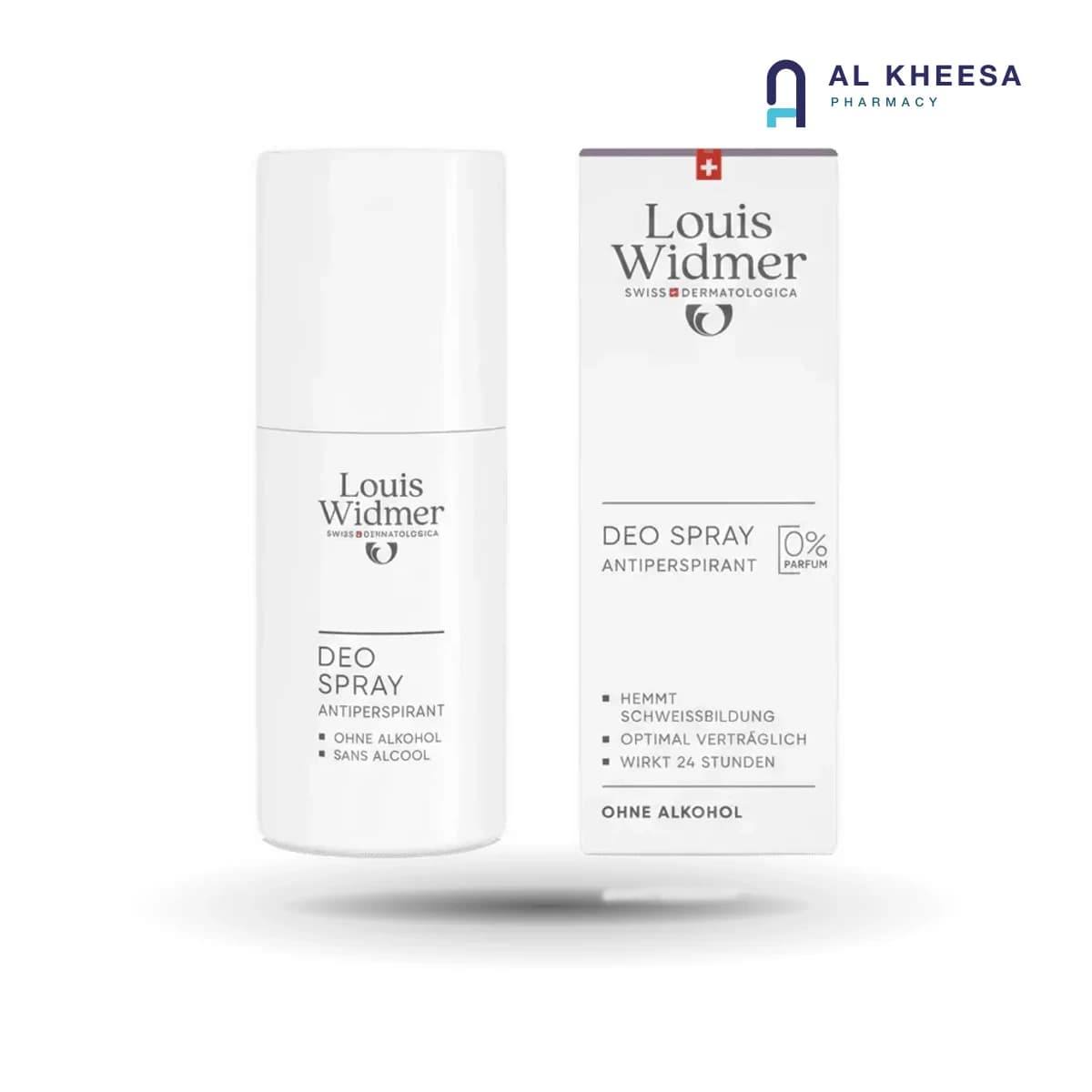 Louis Widmer Deo Spray Non-Perfumed – 75ml