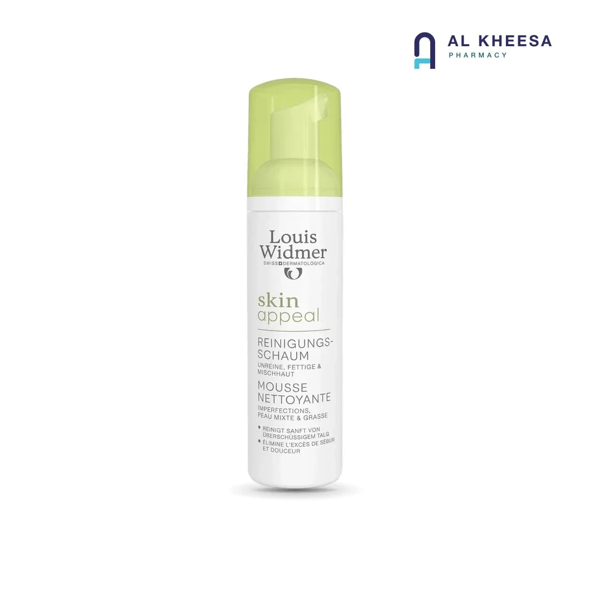 Louis Widmer Skin Appeal Lipo-Sol Foam – 150ml