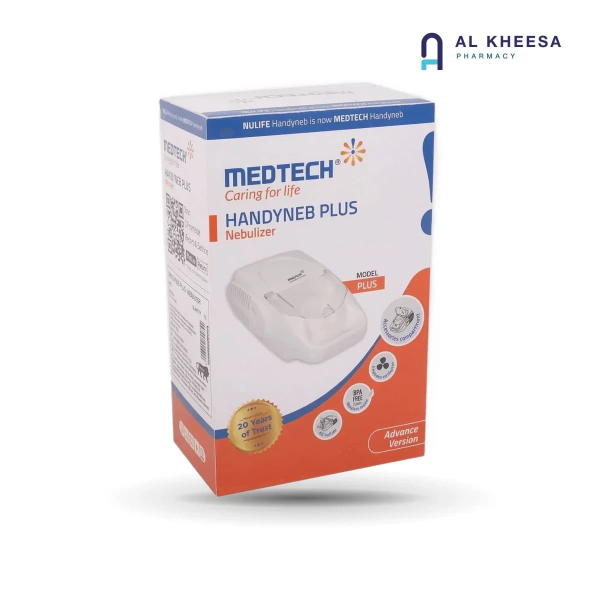 Medtech Nebulizer Plus – Compressor Nebulizer for Respiratory Therapy