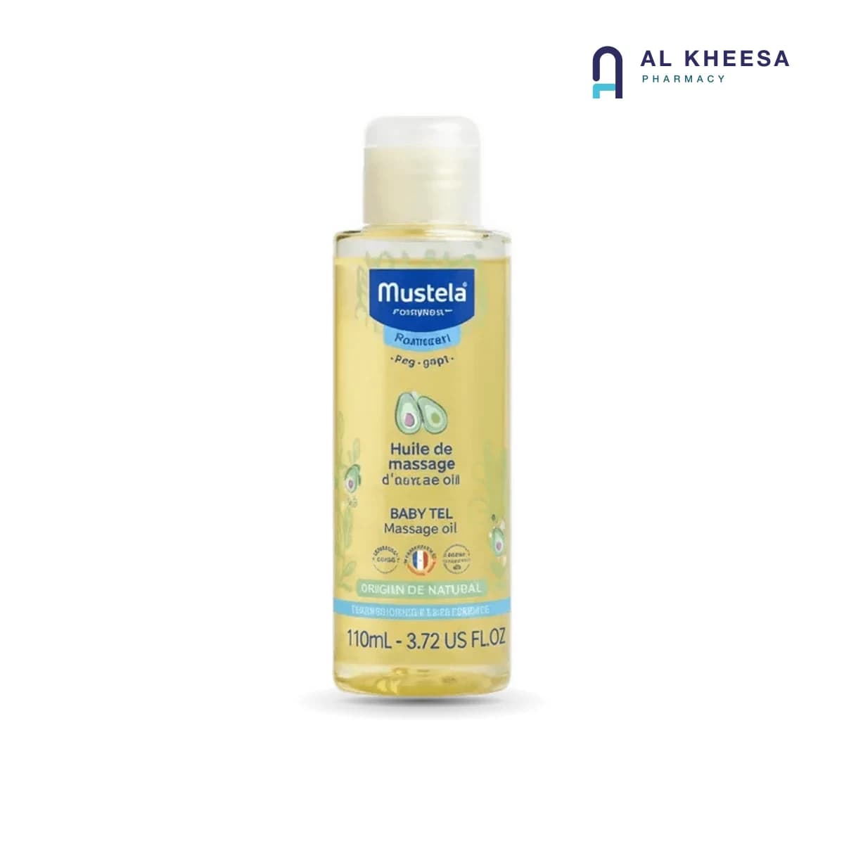 Mustela Massage Baby Oil 100ml – Gentle Hydrating & Soothing Oil