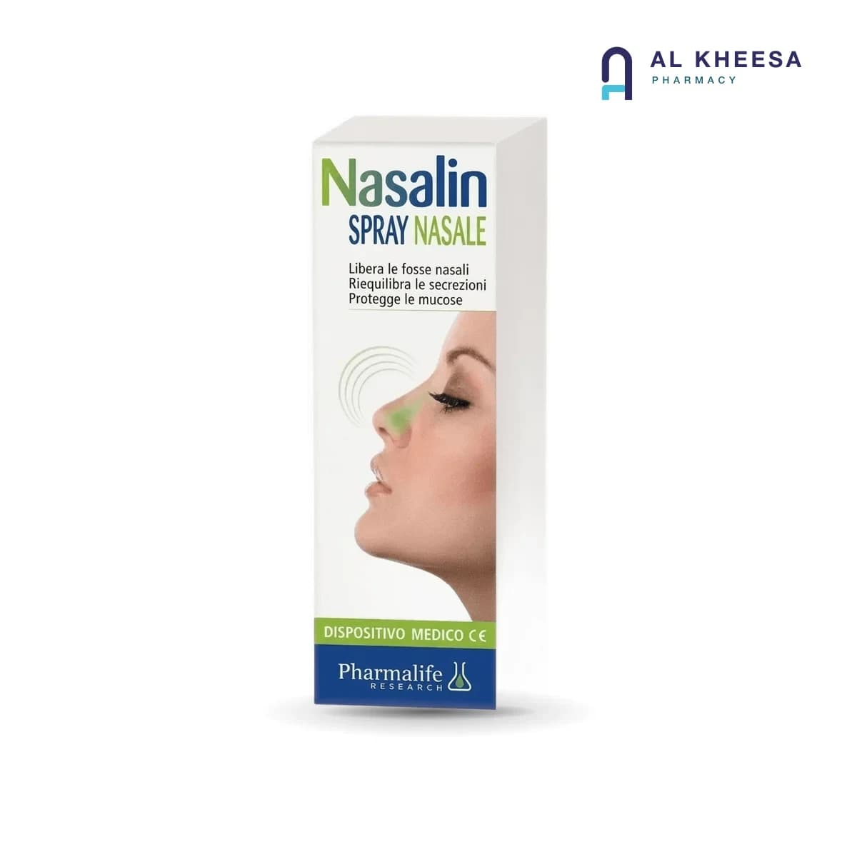 Nasalin Nasal Spray 20ml – Saline Nasal Relief & Daily Nasal Hygiene