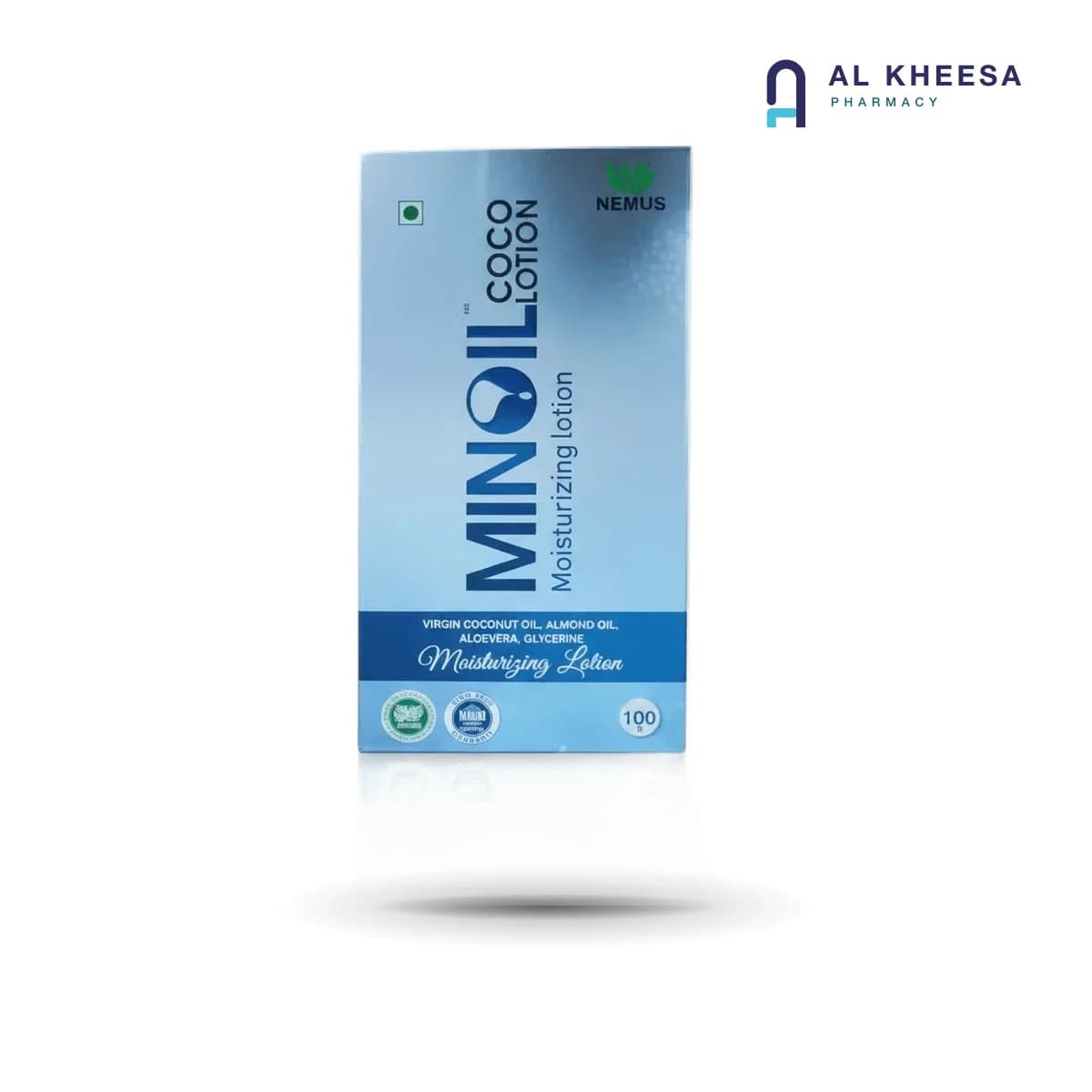 Nemus Minoil Coco Lotion 100g – Moisturizing Body Lotion for Dry Skin