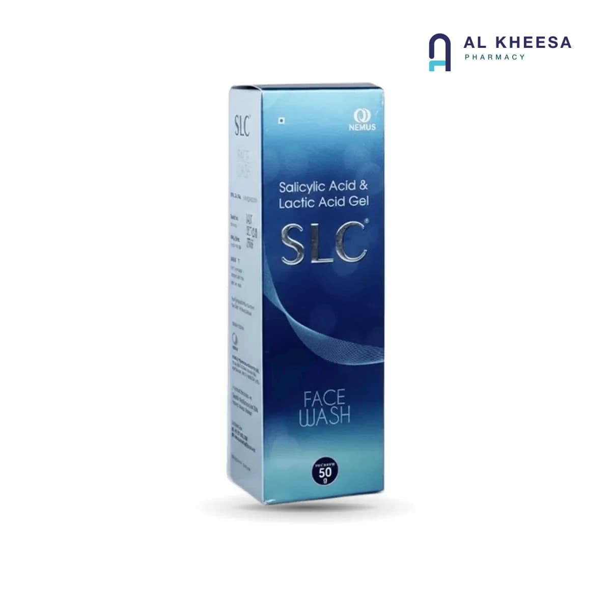 Nemus SLC Face Wash 50g – Salicylic Acid Cleanser for Oily & Acne-Prone Skin