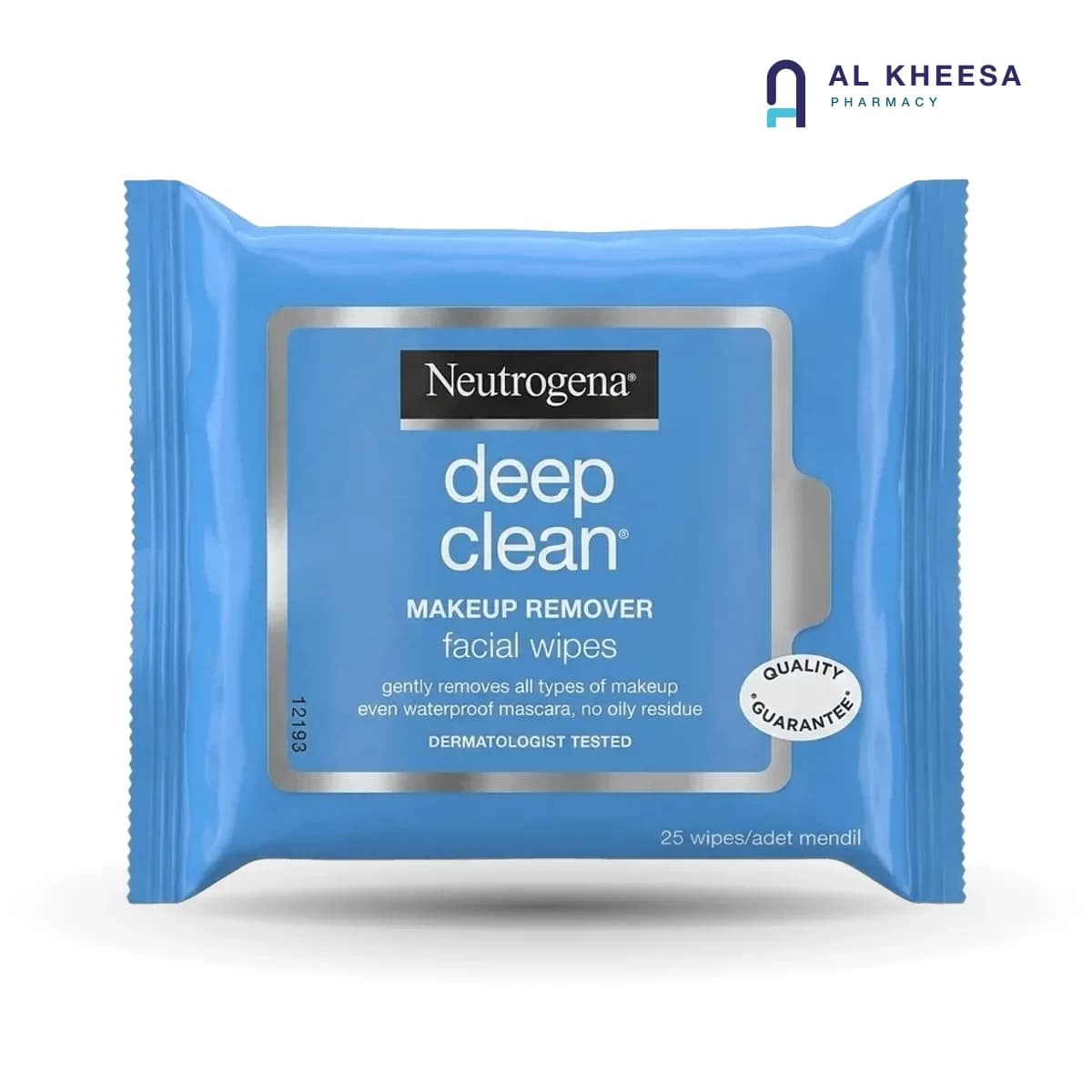 Neutrogena Dual-Action Makeup Remover Oil-Free Wipes – 25 Count
