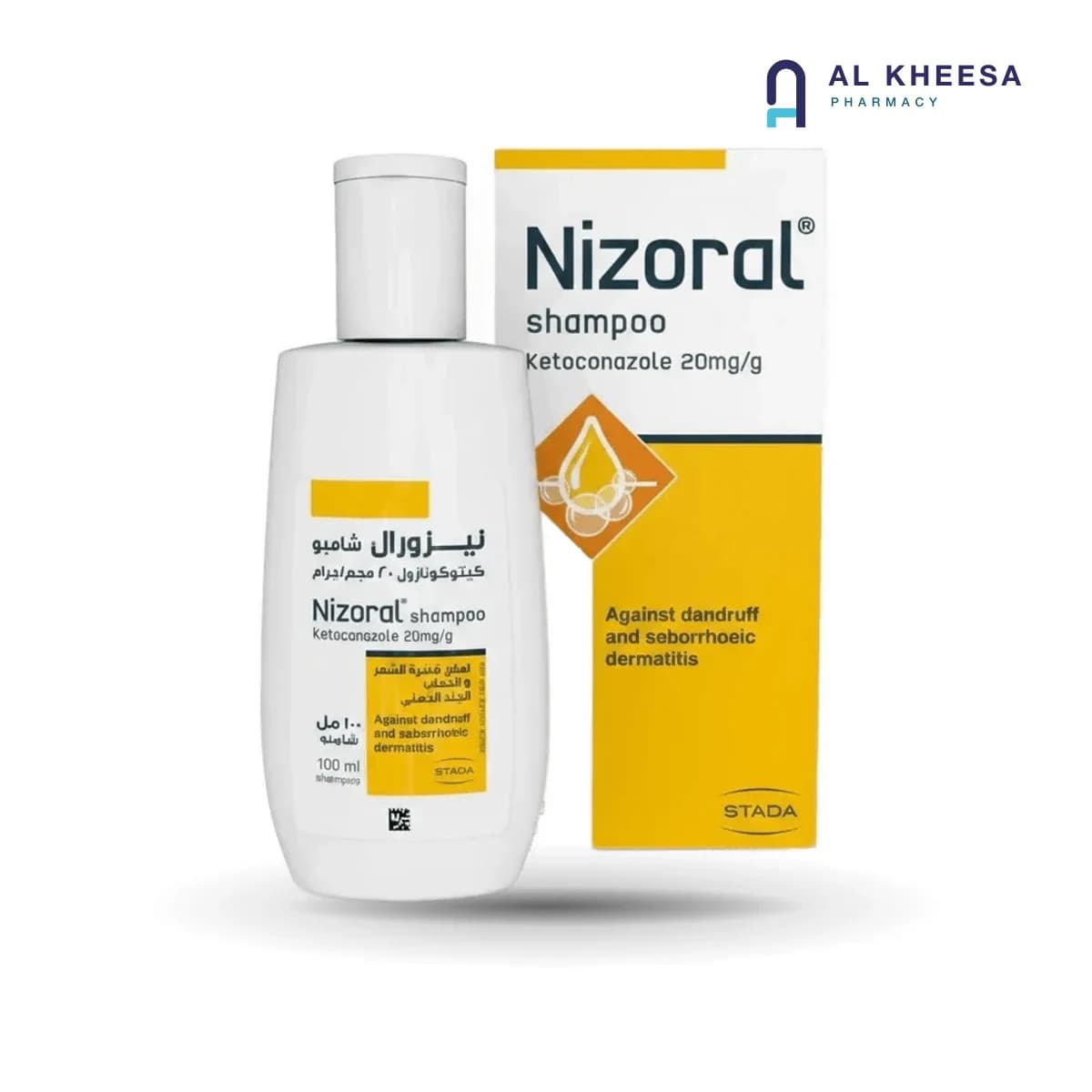 Nizoral Shampoo – 100 ml Medicated Anti-Dandruff Treatment