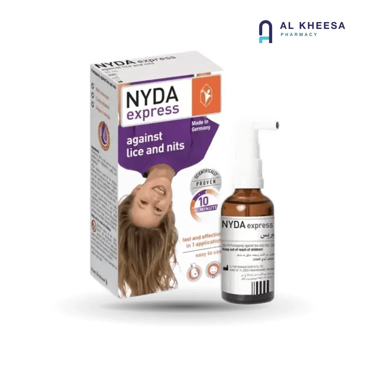 Nyda Express Anti-Lice Treatment – 50 ml Fast-Acting Solution