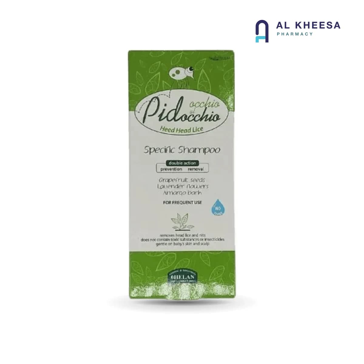 Occhio al Pidocchio Anti-Lice Shampoo – 200 ml, Effective Lice & Nit Removal
