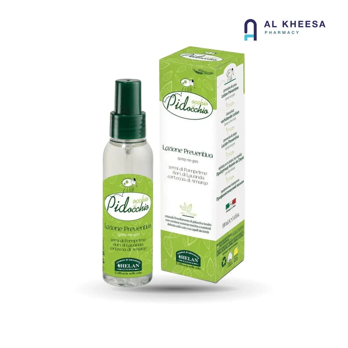 Occhio al Pidocchio Preventive Anti-Lice Spray Lotion – 100 ml