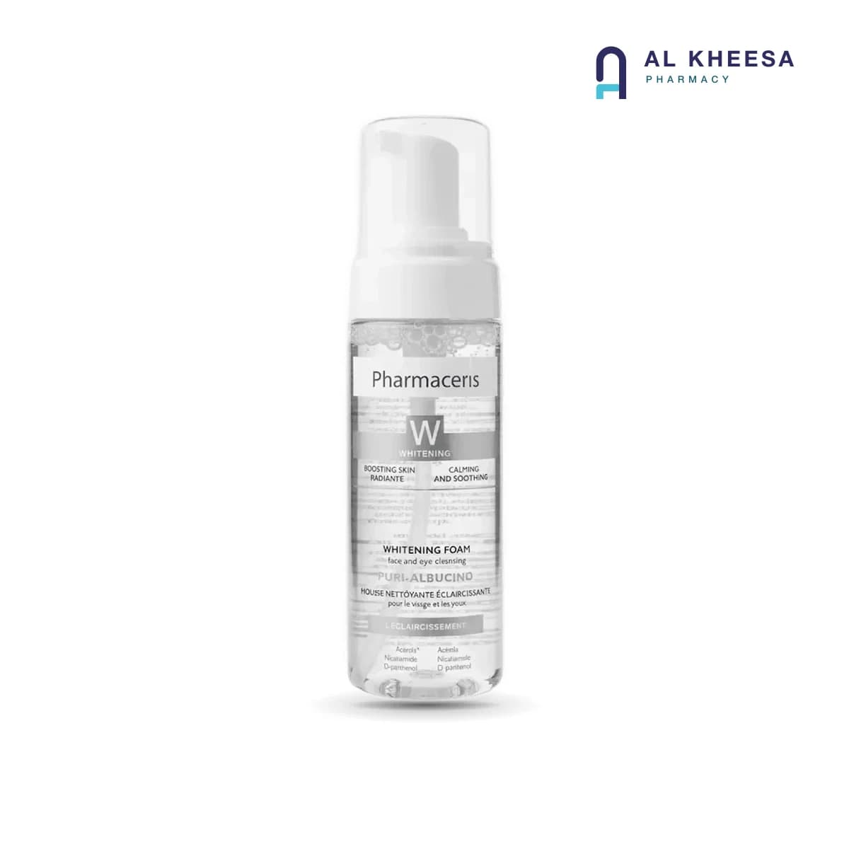 Pharmaceris Whitening Foam – Face & Eye Cleansing Puri Al Bucini