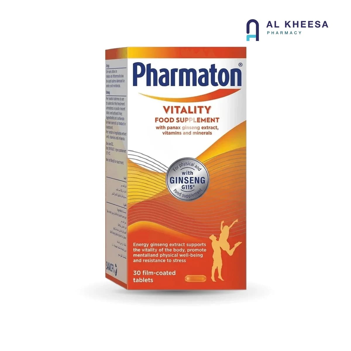 Pharmaton Multivitamin Capsules with Ginseng – 30 Capsules