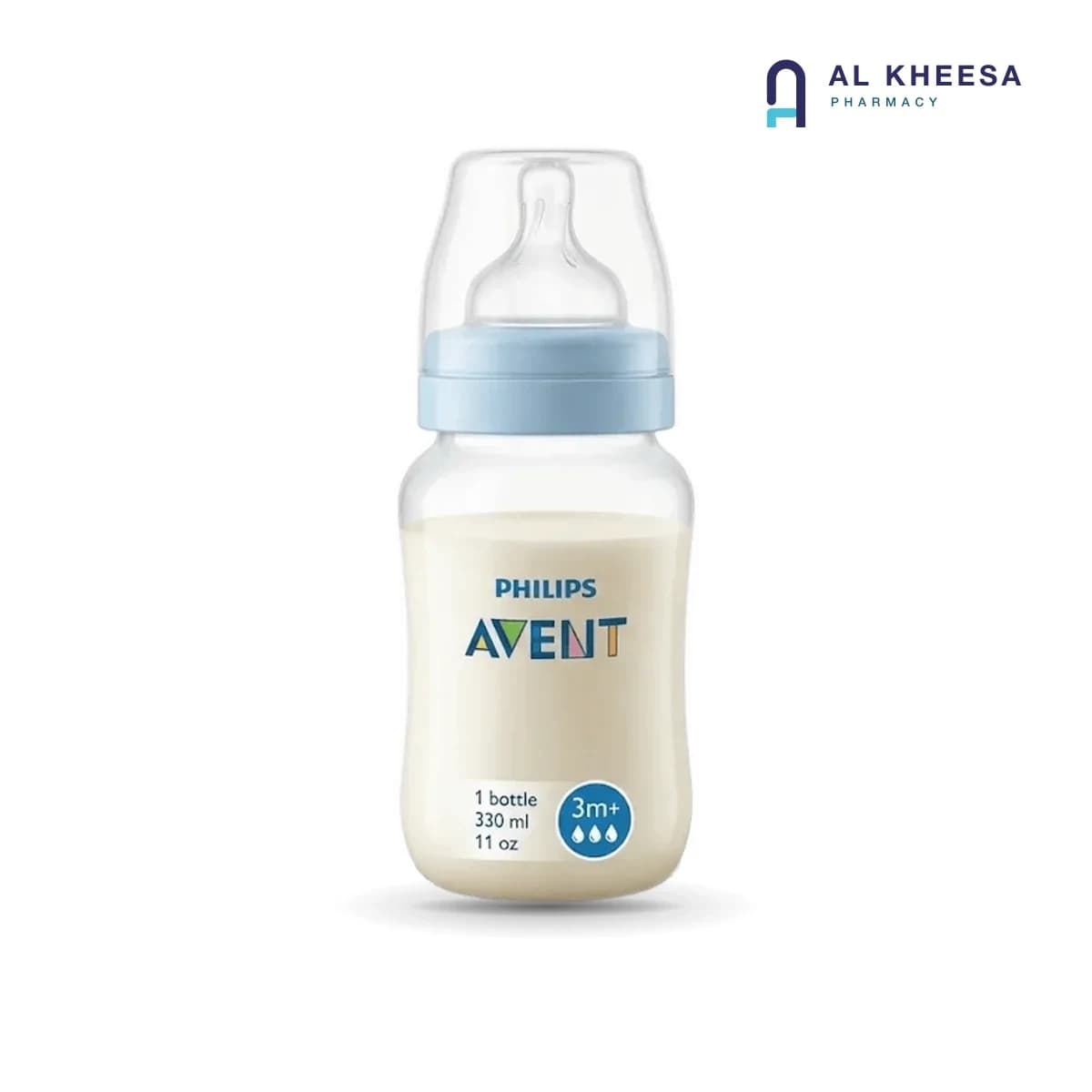 Philips Avent Anti-Colic Baby Feeding Bottle 330ml – Wide Neck, BPA-Free
