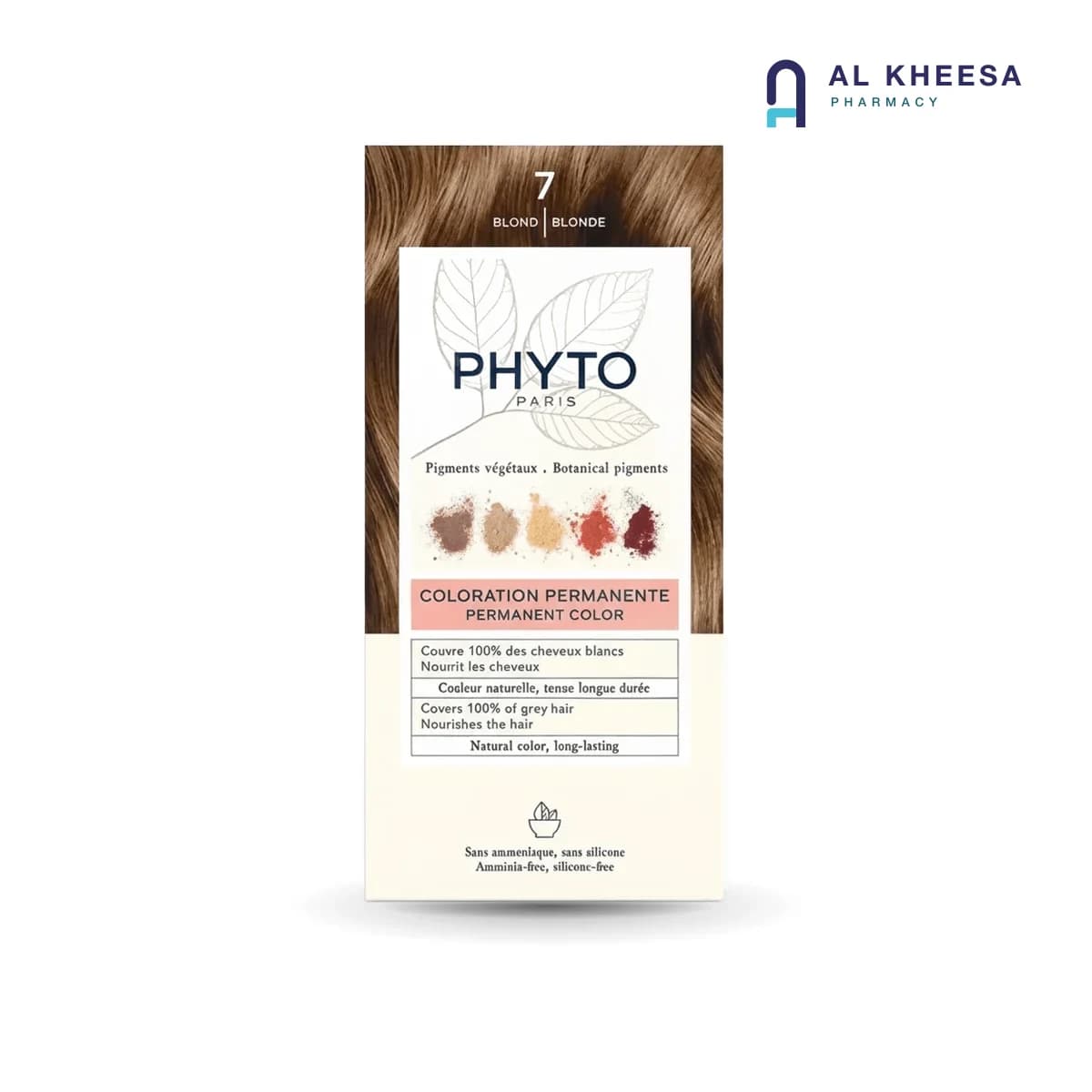 PhytoColor Hair Dye No. 07 Blond – Gentle, Natural-Looking Blonde Color