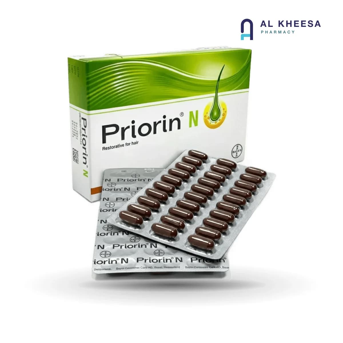 Priorin N Capsules 90’s – Nutritional Support for Healthy Hair Growth