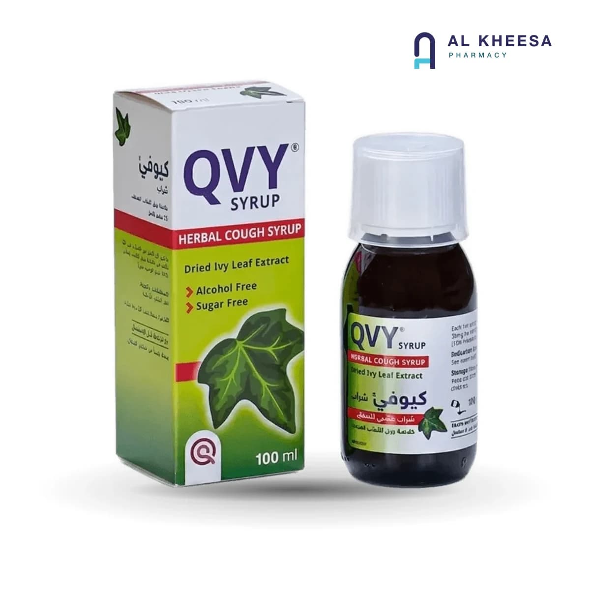 QVY Cough Syrup 100 ml – Soothing Relief for Dry & Irritative Cough