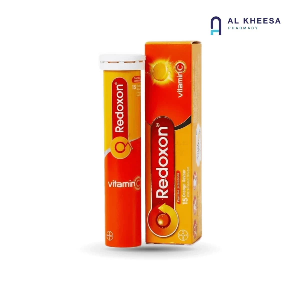 Redoxon Effervescent Vitamin C & Zinc Tablets – 15 Count