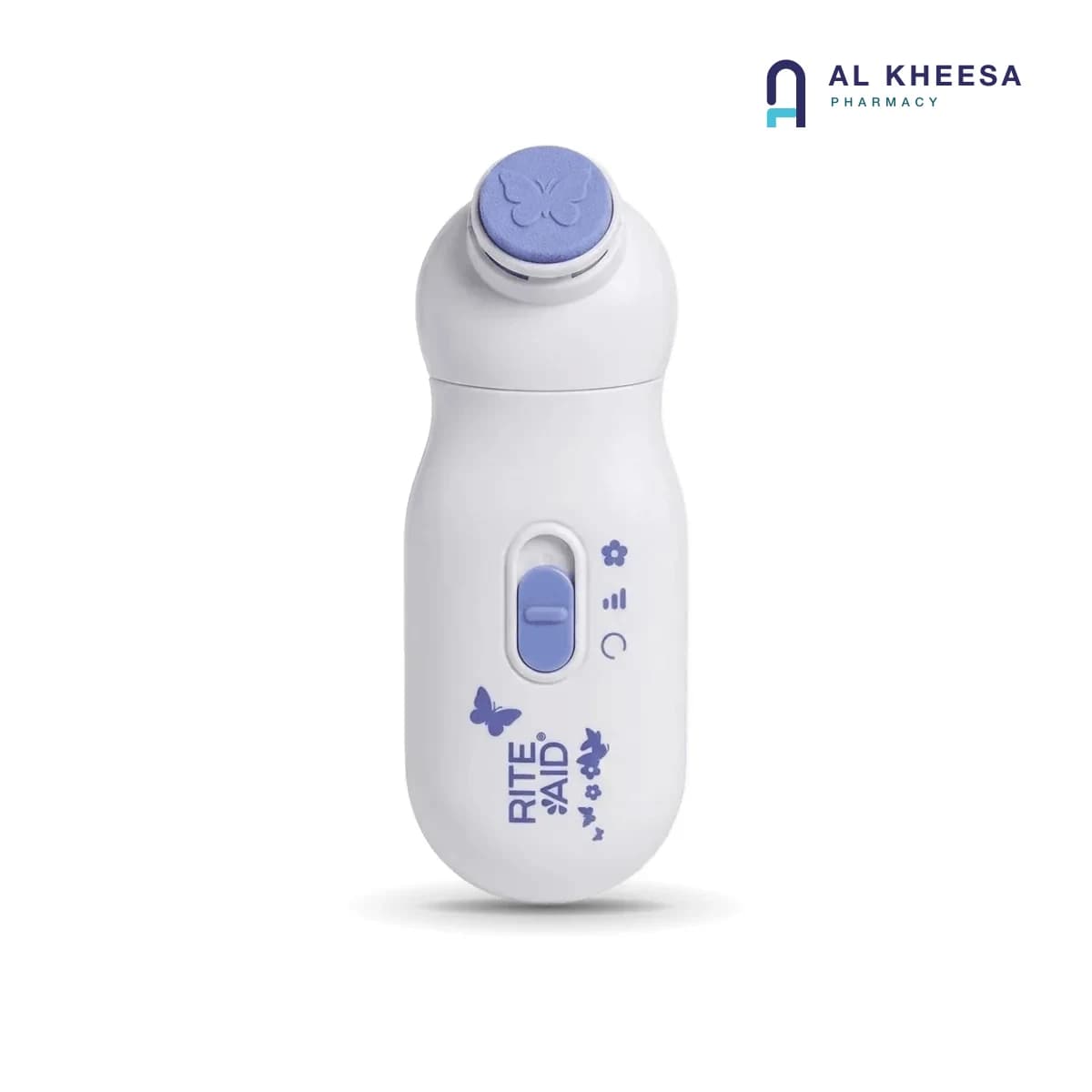 Rite Aid Electric Baby Nail Trimmer with Gentle Filing Pads