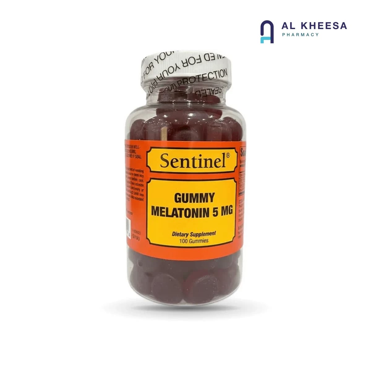 Sentinel Melatonin Gummies 5mg 100’s – Sleep Support Supplement