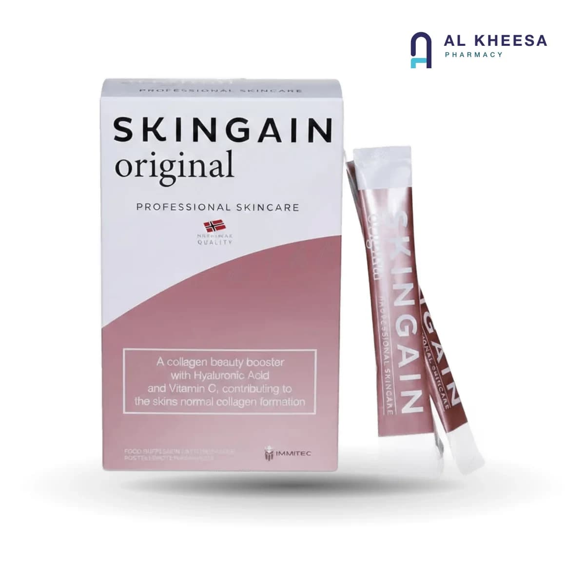 Skingain Original Collagen Sticks – 30 Sachets for Skin, Hair & Nail Support