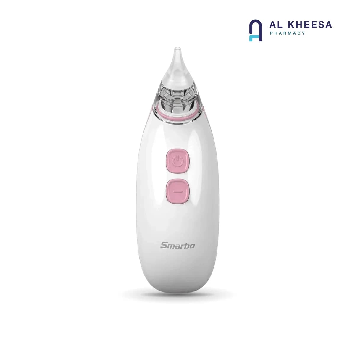 Smarbo Baby Nasal Aspirator – Pink Manual Nose Cleaner for Infants and Toddlers
