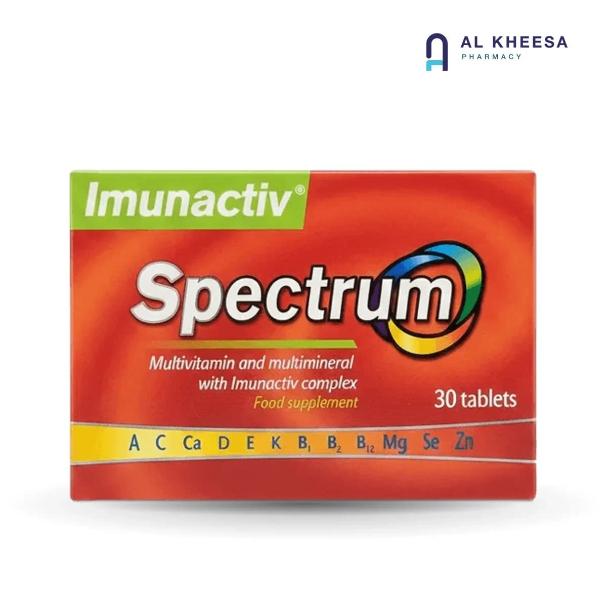 Spectrum Multivitamin Tablets – 30 Tablets