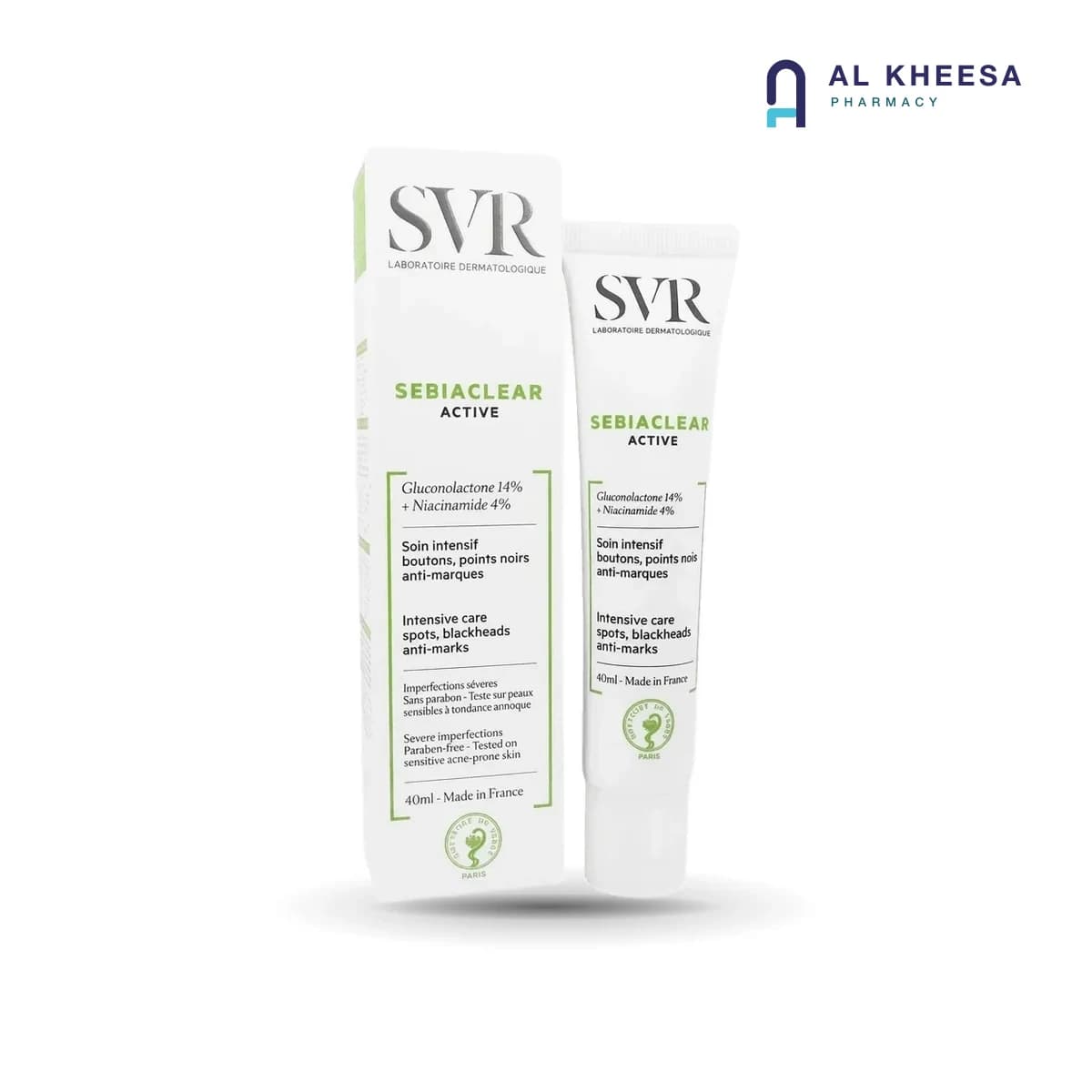 SVR Sebiaclear Active Gel Anti-Blemish Treatment 40ml
