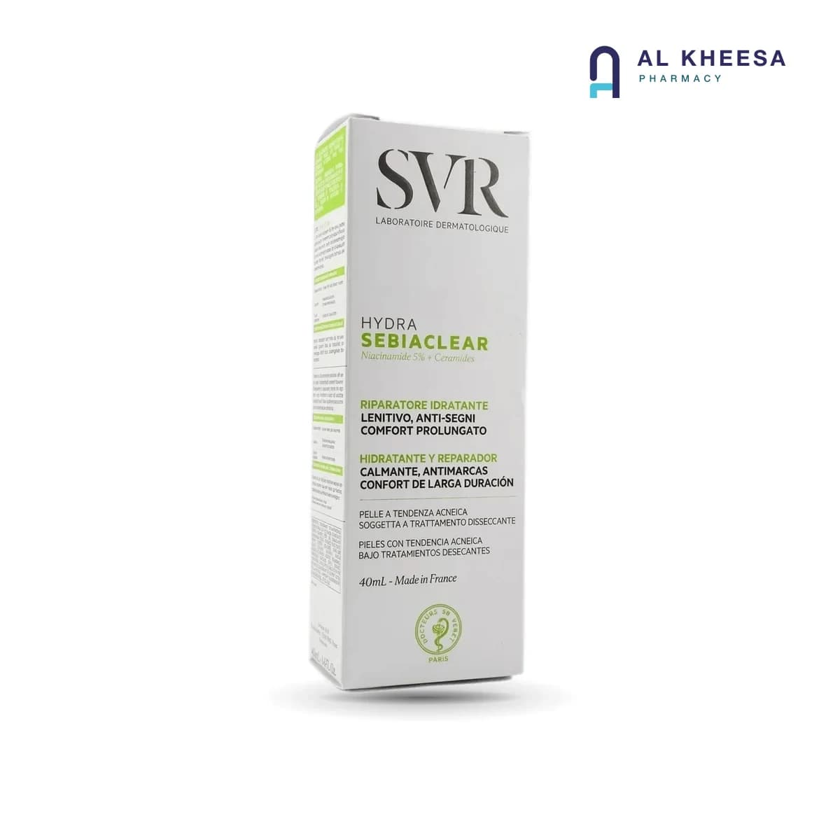 SVR Sebiaclear Hydra Soothing Repair Cream for Acne-Prone Skin 40ml