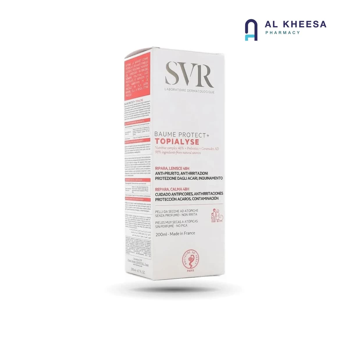 SVR Topialyse Baume Protect+ Anti-Irritation Nourishing Balm 200ml