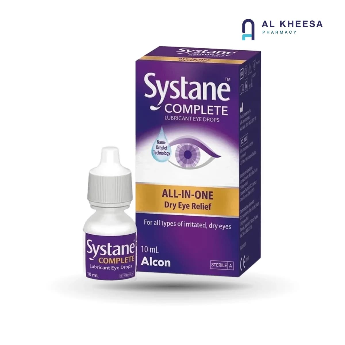 Systane Complete Lubricating Eye Drops 10ml – All-in-One Dry Eye Relief