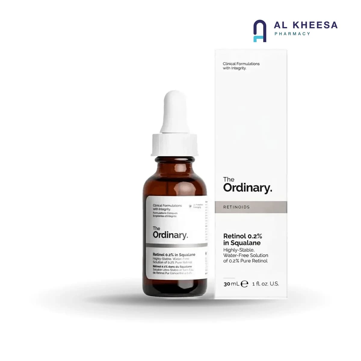 The Ordinary Retinol 0.2% in Squalane Anti-Aging Serum 30ml