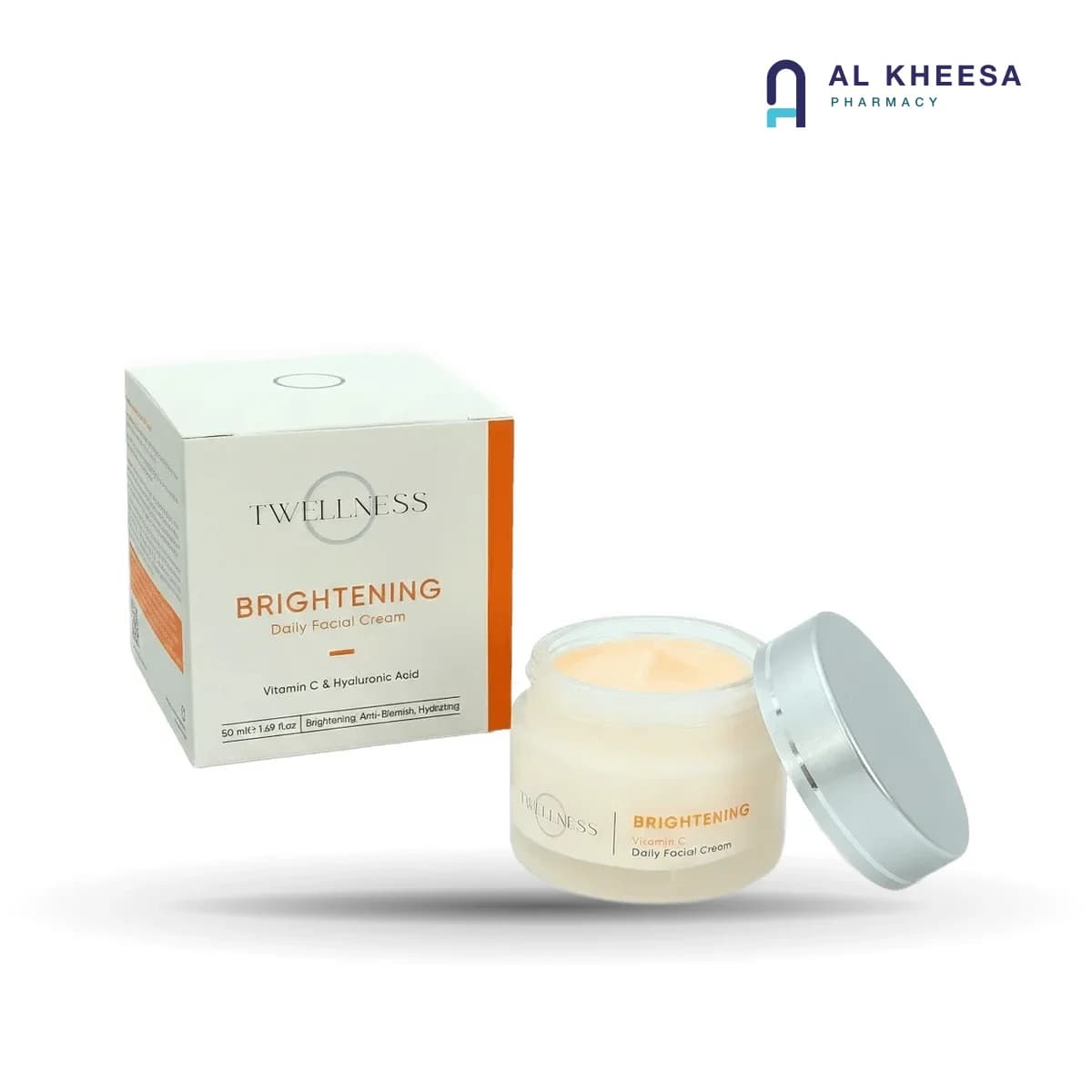 Twellness Vitamin C Brightening Cream – 50ml Radiance & Even Tone Moisturizer