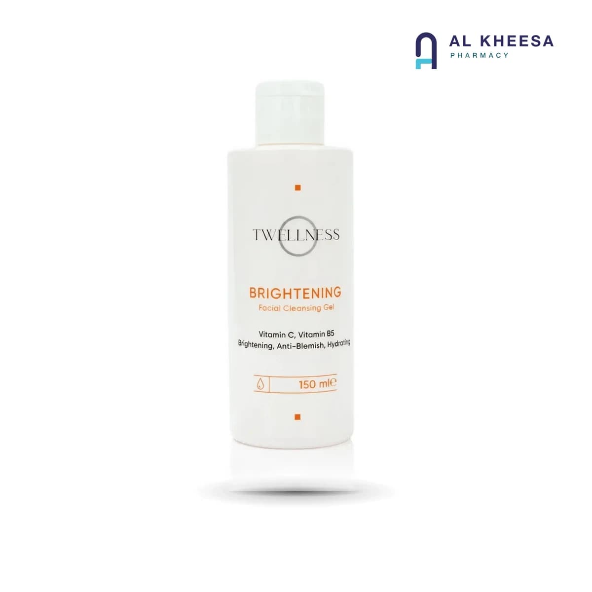 Twellness Vitamin C Cleansing Gel – 150ml Brightening & Refreshing Face Wash