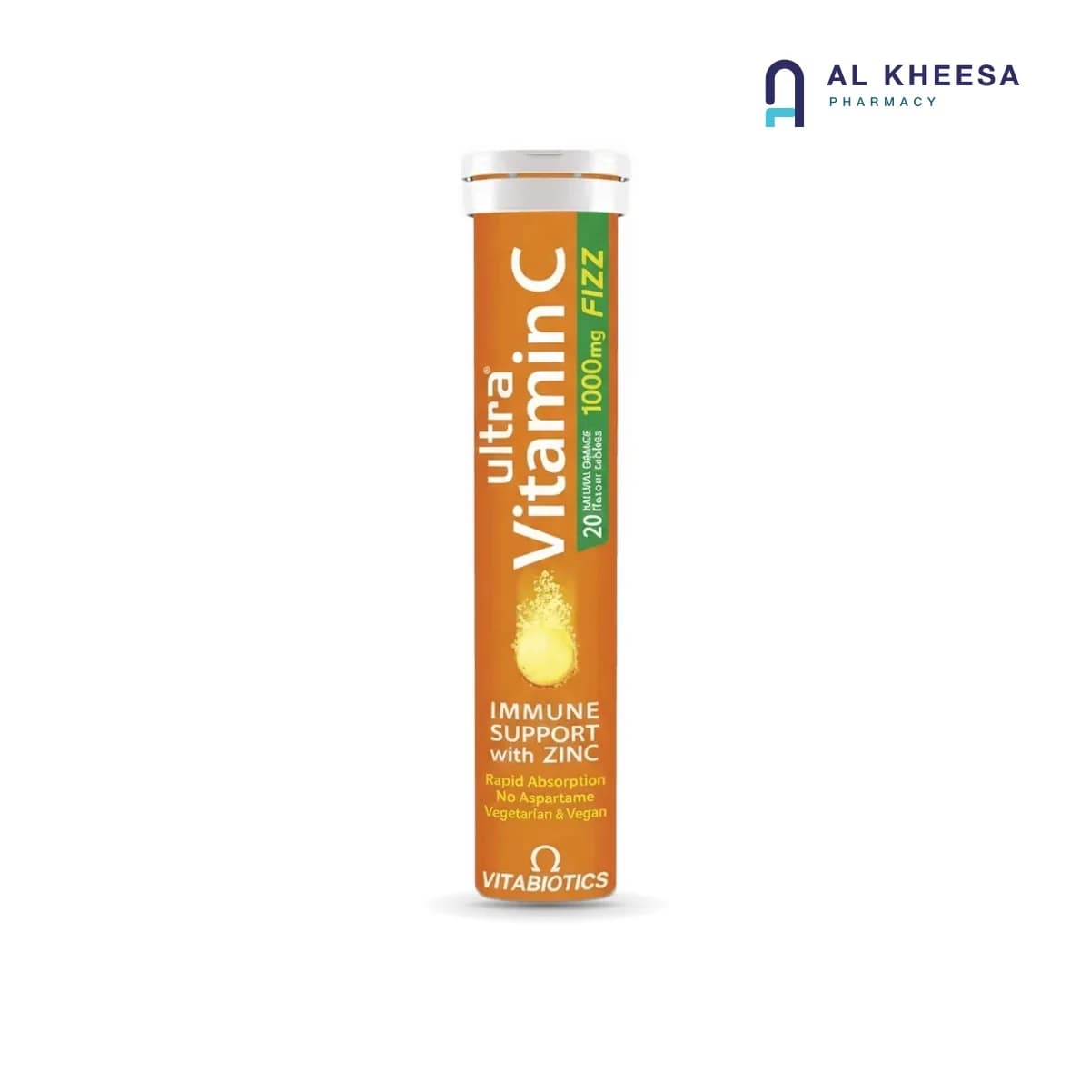 Ultra Vitamin C with Zinc Effervescent Tablets – 20 Tablets