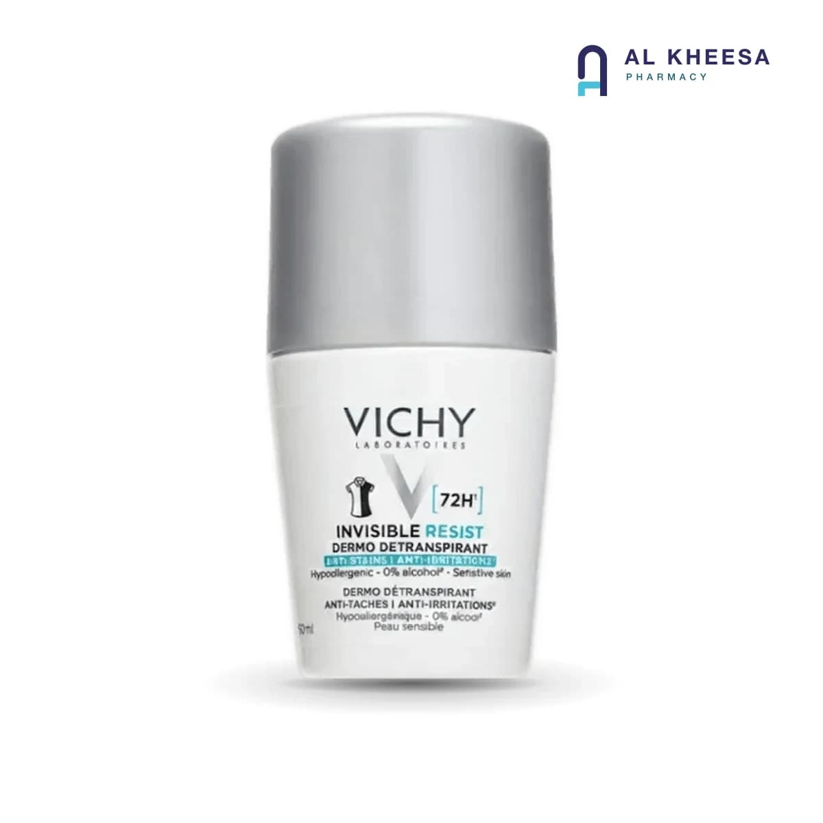 Vichy Invisible Resist 72H Anti-Perspirant Deodorant for Women – 50ml