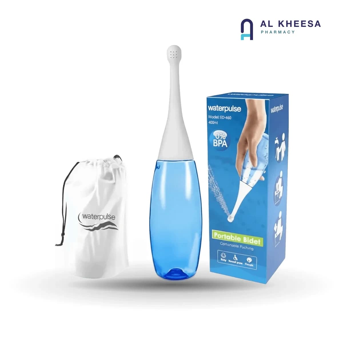 Water Pulse Portable Bottle Irrigator – 450ml Multipurpose Cleansing Bottle