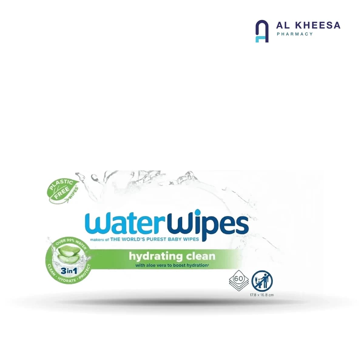 WaterWipes – Ultra-Pure Baby Wipes – 60 Count