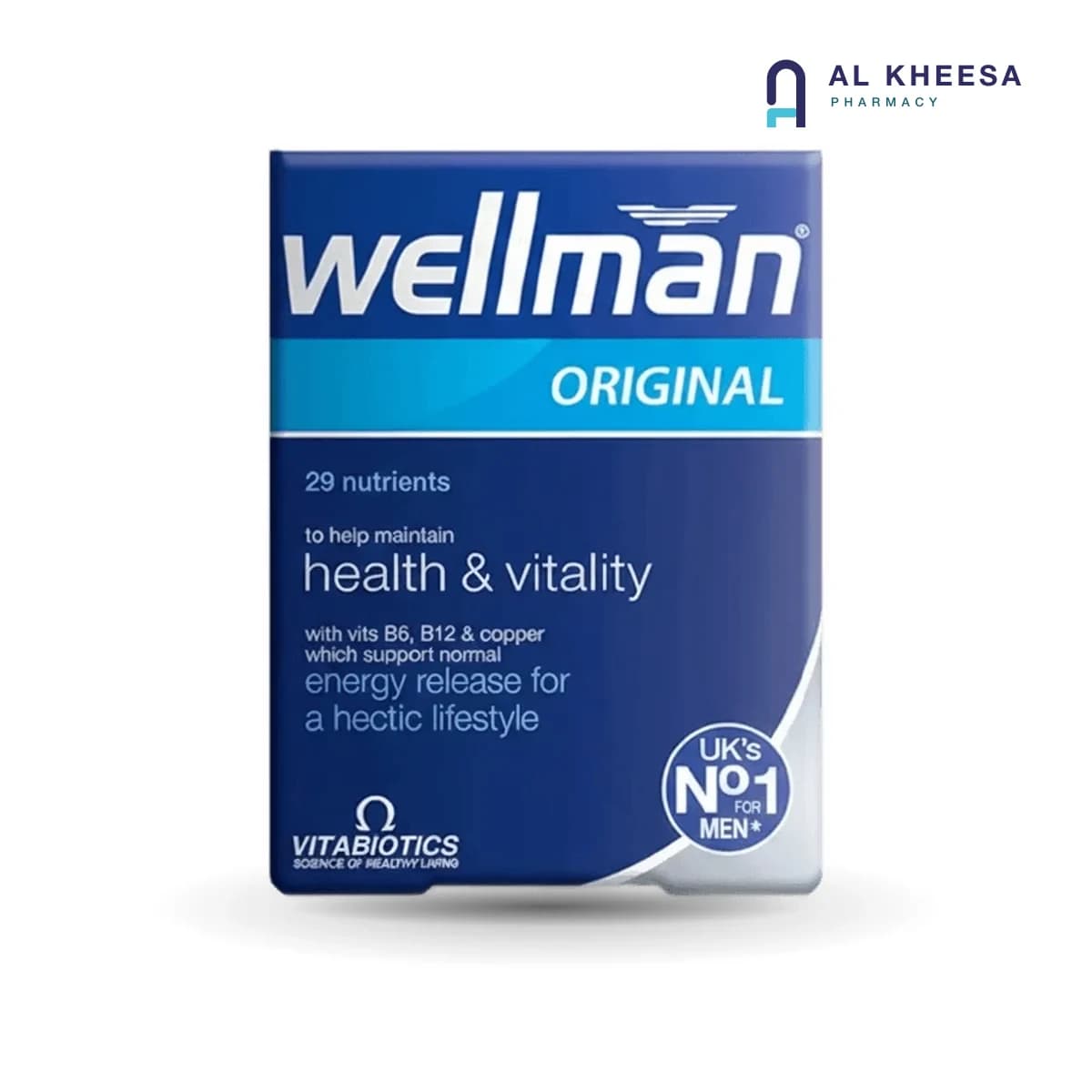 Wellman Capsules 30’s – Daily Multivitamin & Mineral Supplement for Men