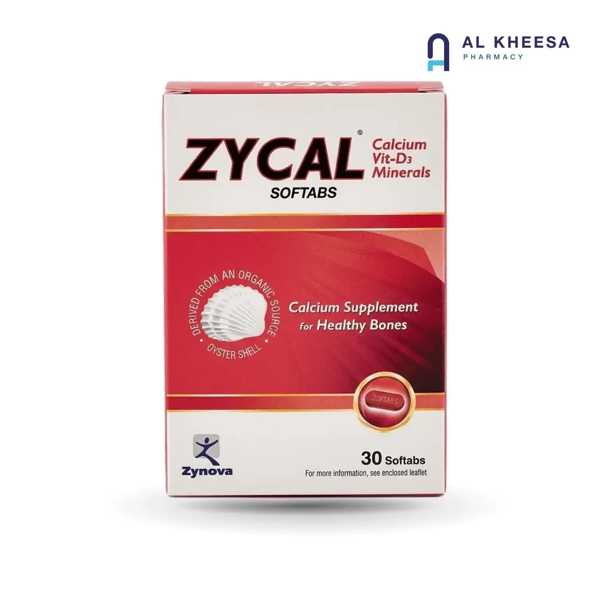 Zycal 30 Tablet – Calcium & Vitamin D Supplement for Bone Health