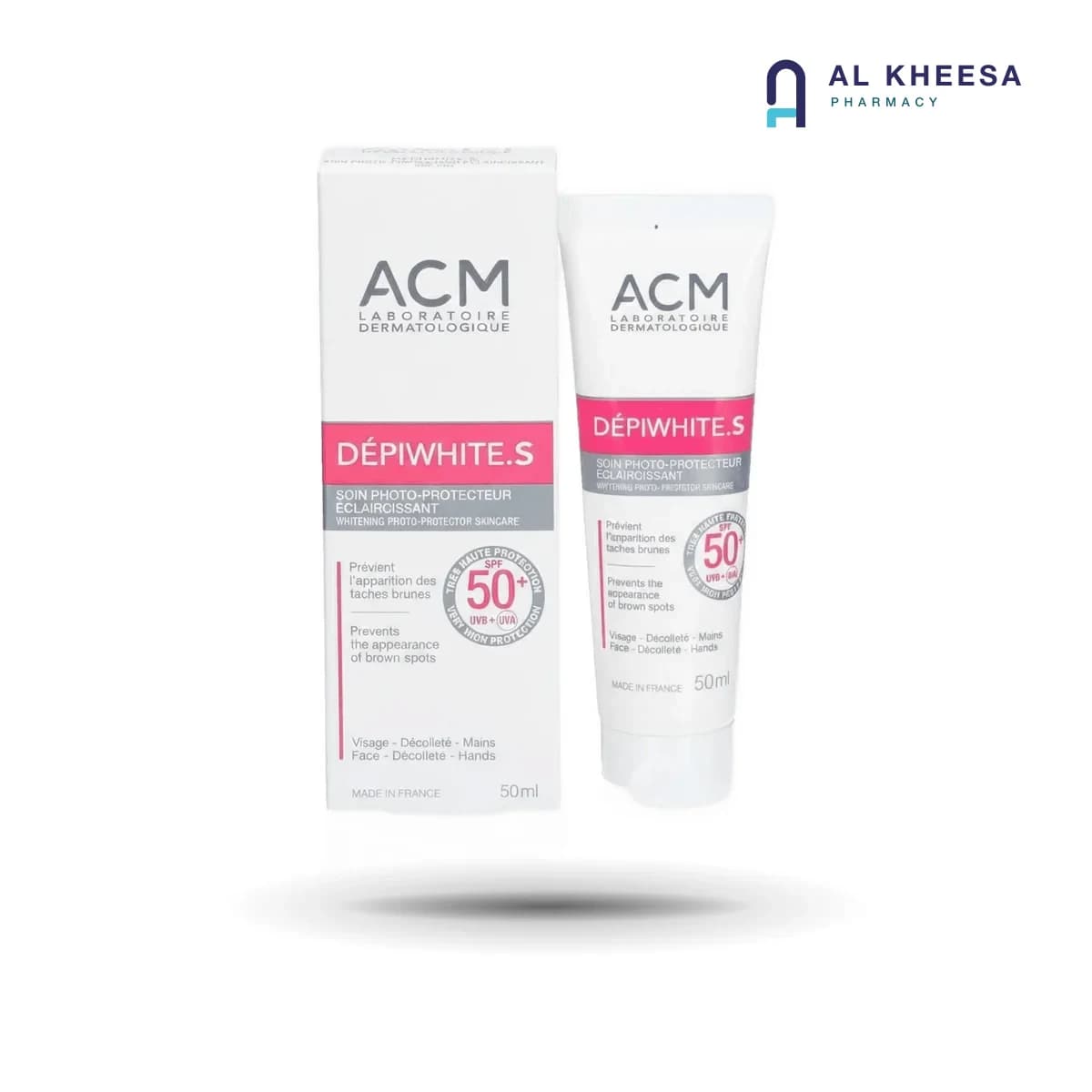 ACM Depiwhite S Whitening Photo-Protector SPF 50+ – Advanced Skin Protection 50ml