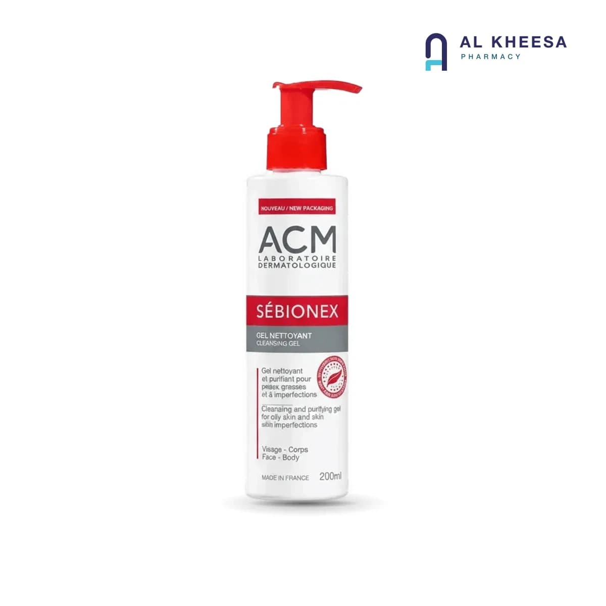 ACM Sebionex Foaming Gel – Deep Cleansing & Oil Control 200ml 2. Full Description: