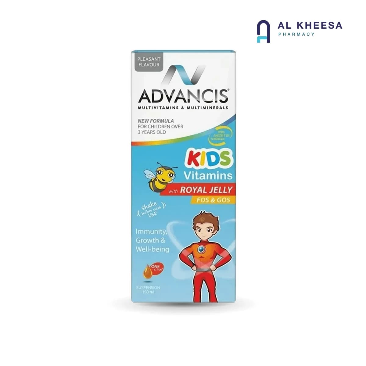 Advancis Kids Royal Jelly 150ml – Natural Immunity & Energy Supplement for Children