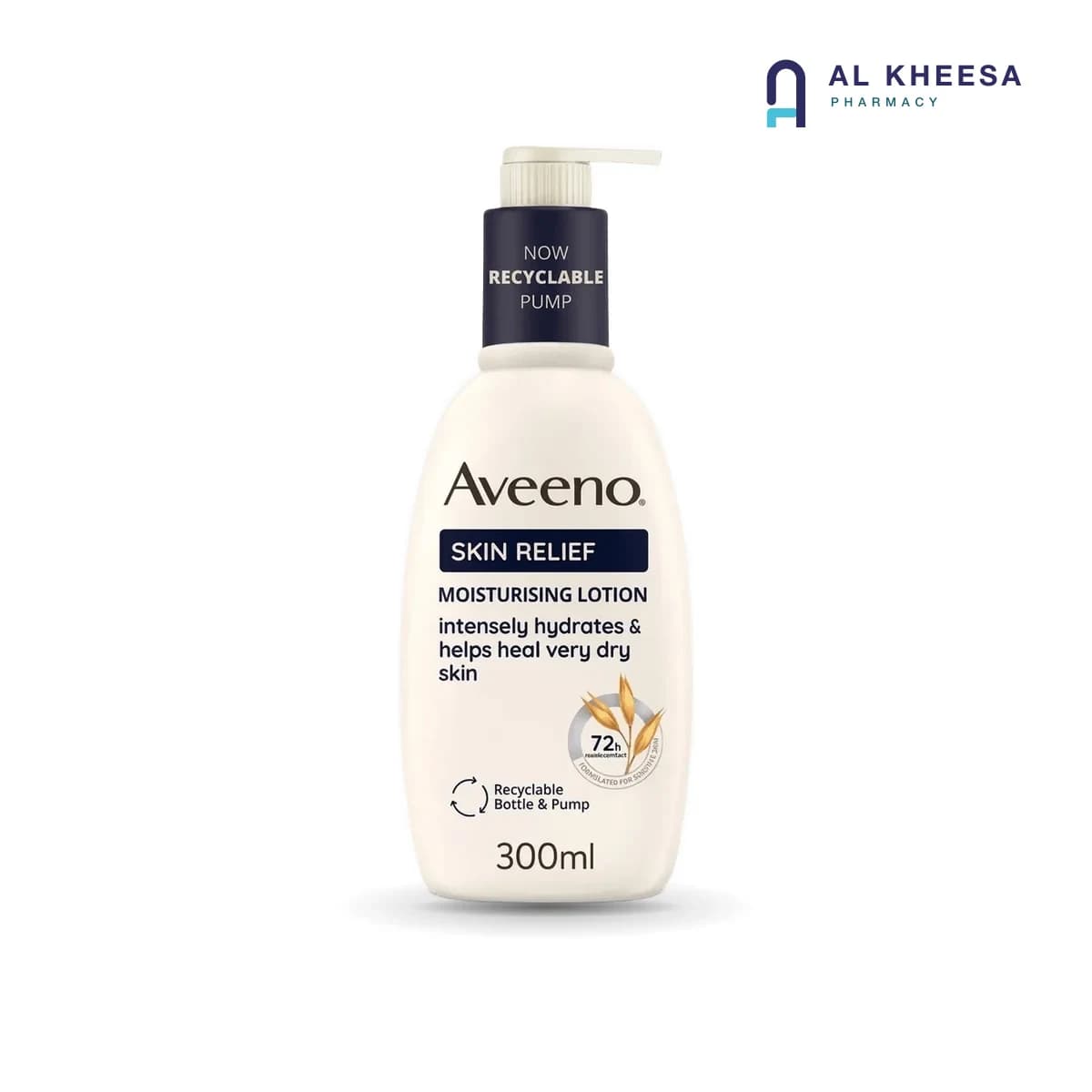 Aveeno Skin Relief Moisturising Lotion – Soothing Daily Hydration for Dry & Sensitive Skin – 300 ml