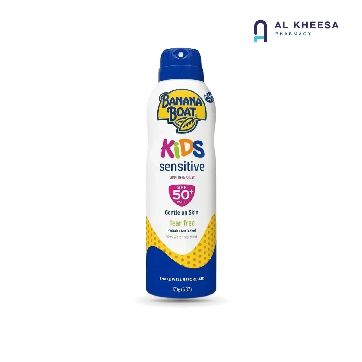 Banana Boat Kids Sunscreen Spray SPF 50+ 170g – Gentle Broad Spectrum Sun Protection for Children