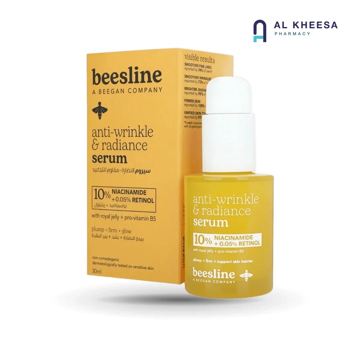 Beesline Anti-Wrinkle & Radiance Serum 30 ml – Youth-Boosting & Skin Brightening Serum
