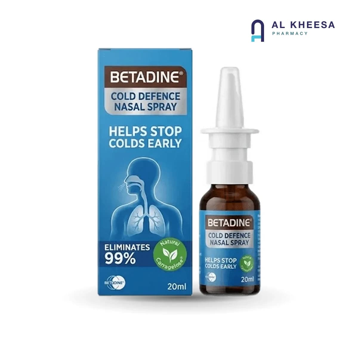 Betadine Cold Defence Nasal Spray – 20 ml | Protective Nasal Spray for Cold Support