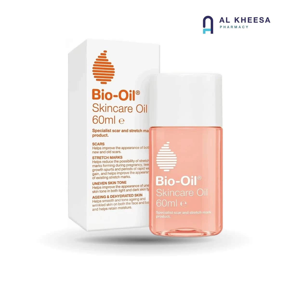 Bio-Oil Skincare Oil – Multi-Purpose Hydrating and Scar & Stretch Mark Treatment – 60 ml