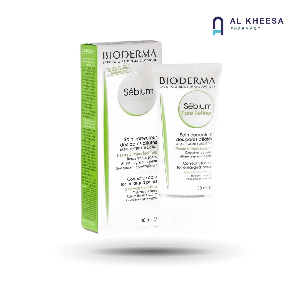 Bioderma Sébium Pore Refiner Corrective Concentrate 30 ml – Pore Tightening & Mattifying Treatment for Oily Skin