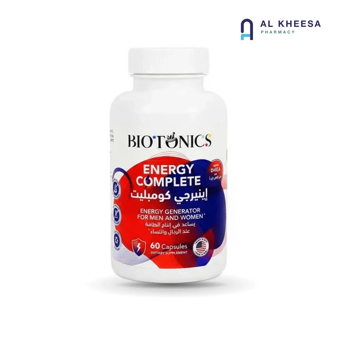 Biotonics Energy Complete 60 Capsules – Daily Vitality & Focus Support Supplement