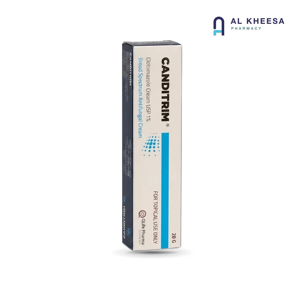 Canditrim Clotrimazole Antifungal Cream 20g – Treatment for Fungal Skin Infections