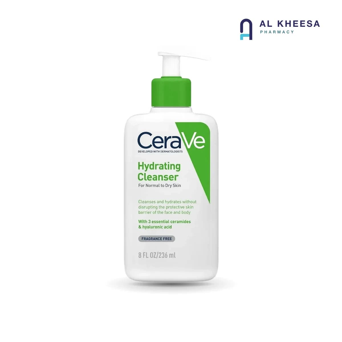 CeraVe Hydrating Cleanser for Normal to Dry Skin – Gentle Face & Body Cleanser – 236ml