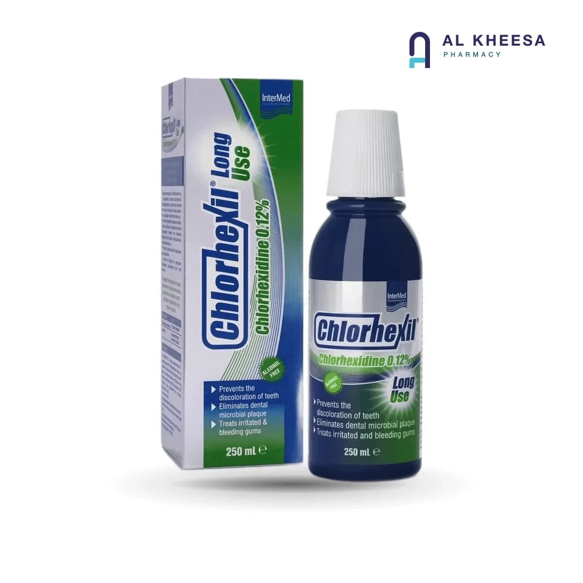 Chlorhexil 0.12% Long Use Mouthwash 150ml – Gentle Antibacterial Oral Rinse for Daily Gum Care